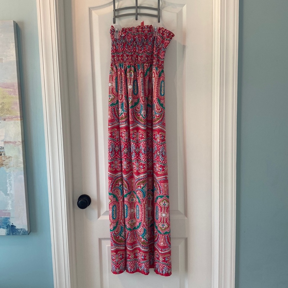 Strapless Maxi Dress